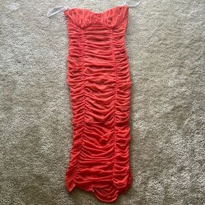 Ruched dress